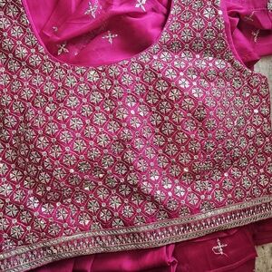 Pink Sharara Set